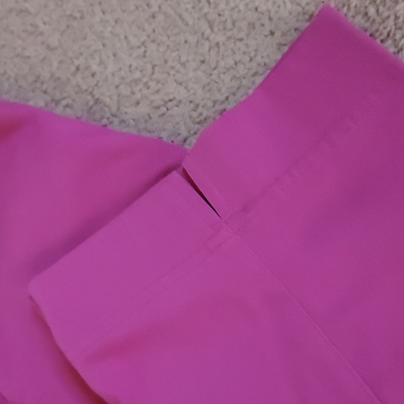 Coral Bay Pink Capri Women Pants Stretch Waist Band - Picture 7 of 8